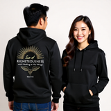 Premium Unisex Hoodie | Sun of Righteousness With Healing In His Wings -Malachi 4:2-