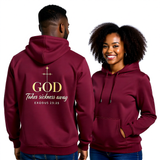 Premium Unisex Hoodie | God Takes Sickness Away -Exodus 23:25-