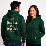 Premium Unisex Hoodie | You Knit Me Together -Psalm 139:13-
