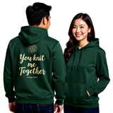 Premium Unisex Hoodie | You Knit Me Together -Psalm 139:13-