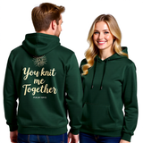 Premium Unisex Hoodie | You Knit Me Together -Psalm 139:13-