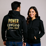 Premium Unisex Hoodie | Power Was Coming From Him -Luke 6:19-