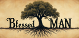 Bible Verse Christian Mug: Blessed Man (Design 1)