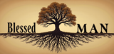 Bible Verse Christian Mug: Blessed Man (Design 4)