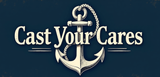 Bible Verse Christian Mug: Cast Your Cares (Design 10)
