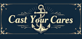 Bible Verse Christian Mug: Cast Your Cares (Design 1)