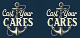 Bible Verse Christian Mug: Cast Your Cares (Design 4)
