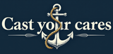 Bible Verse Christian Mug: Cast Your Cares (Design 8)