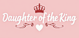 Bible Verse Christian Mug: Daughter Of The King (Design 8)
