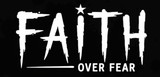 Bible Verse Christian Mug: Faith Over Fear (Design 10)
