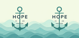 Bible Verse Christian Mug: Hope Is An Anchor (Design 6)
