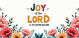 Bible Verse Christian Mug: Joy Of The Lord Is My Strength (Design 7)