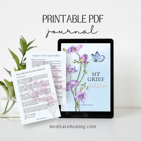 Held in the Valley of Grief: My Healing Journal & Workbook (International A4 Size)