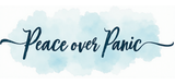 Bible Verse Christian Mug: Peace over Panic (Design 10)