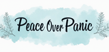 Bible Verse Christian Mug: Peace over Panic (Design 6)