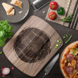 Products Bible Verse Hardwood Oval Cutting Board - Lead Me To The Rock ~Psalm 61:2~ Design 16