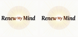 Bible Verse Christian Mug: Renew My Mind (Design 10)