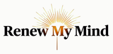 Bible Verse Christian Mug: Renew My Mind (Design 7)