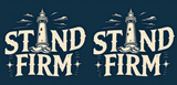 Bible Verse Christian Mug: Stand Firm (Design 6)