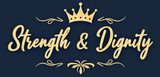 Bible Verse Christian Mug: Strength & Dignity (Design 2)
