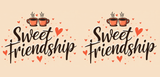 Bible Verse Christian Mug: Sweet Friendship (Design 6)