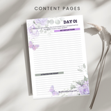 Held in the Valley of Grief: 100-Day Christian Grief Journal & Devotional Workbook (International A4 Size)