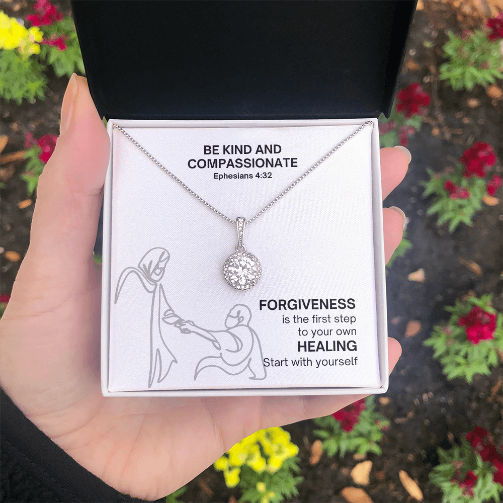 Be Kind And Compassionate (Ephesians 4:32) | Eternal Hope Pendant Necklace