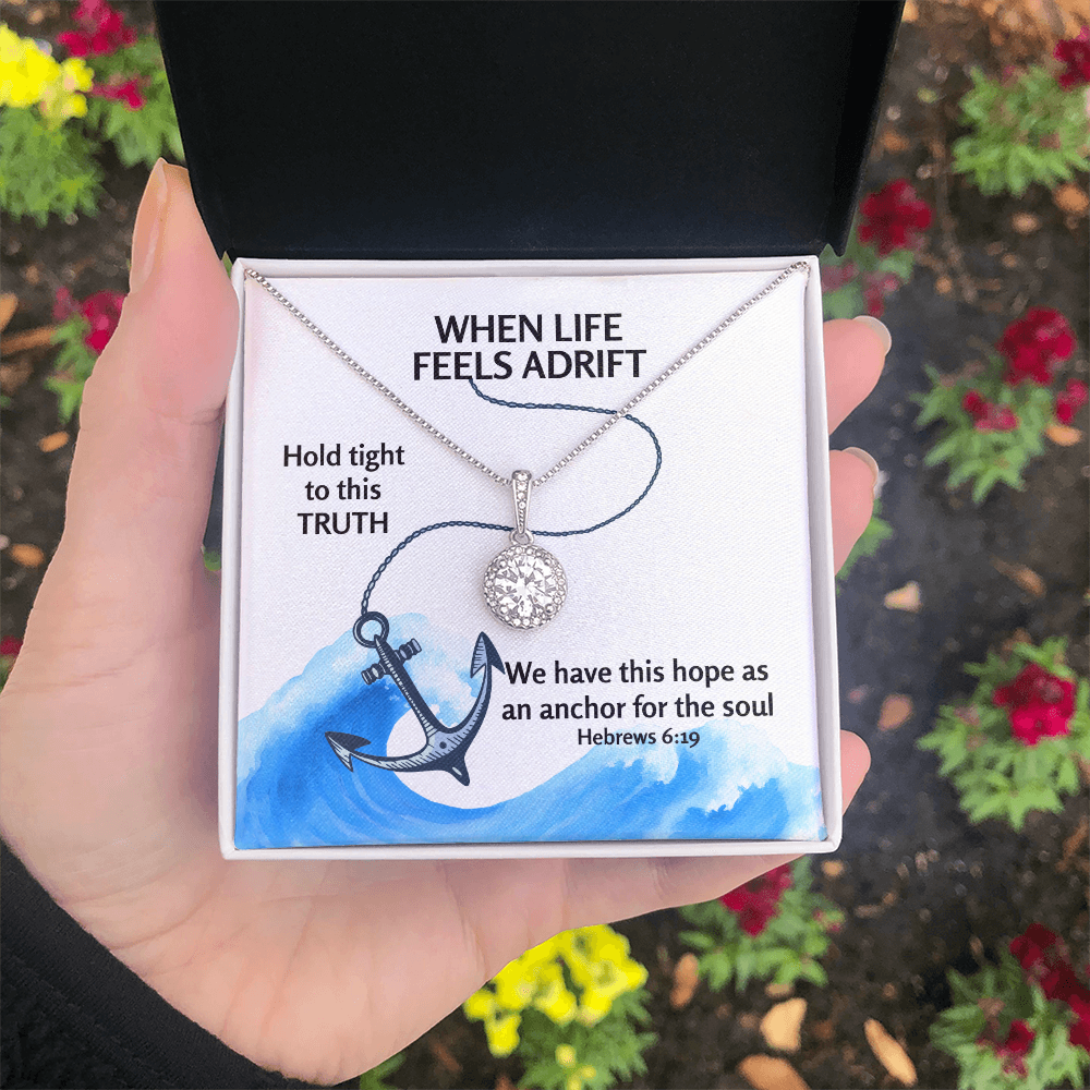 Hope Anchors The Soul (Hebrews 6:19) | Eternal Hope Pendant Necklace