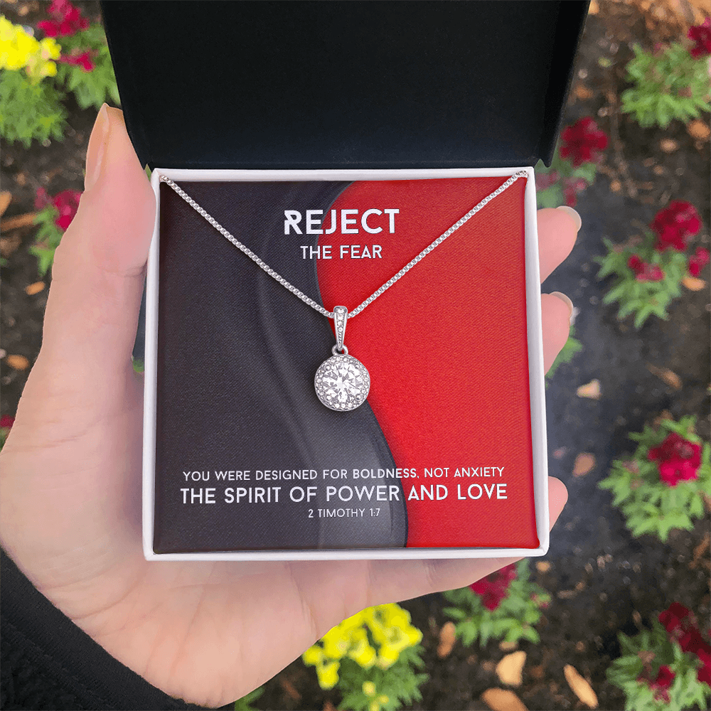 The Spirit Of Power And Love (2 Timothy 1:7) | Eternal Hope Pendant Necklace