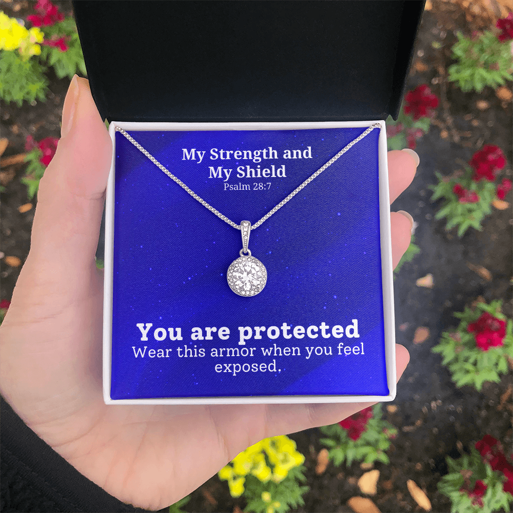 My Strength and My Shield (Psalm 28:7) | Eternal Hope Pendant Necklace