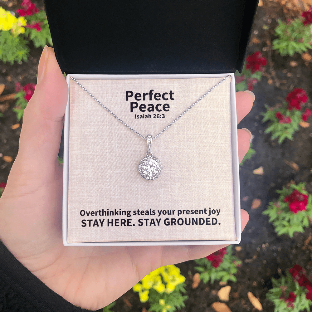 Perfect Peace (Isaiah 26:3) | Eternal Hope Pendant Necklace