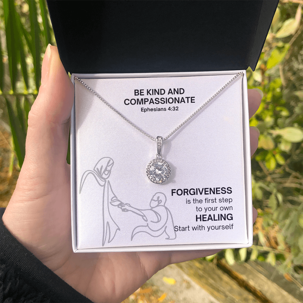 Be Kind And Compassionate (Ephesians 4:32) | Eternal Hope Pendant Necklace