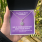I Will Turn Your Mourning Into Joy (Jeremiah 31:13) | Eternal Hope Pendant Necklace