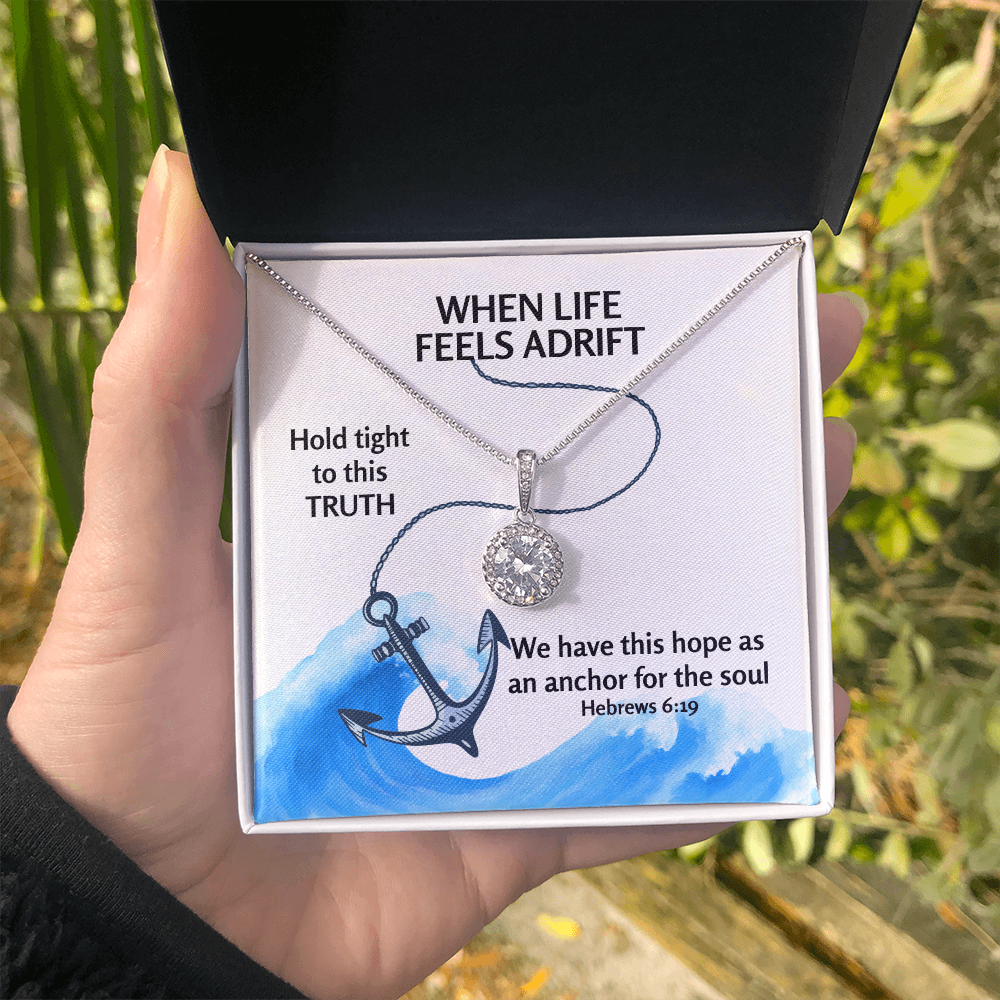 Hope Anchors The Soul (Hebrews 6:19) | Eternal Hope Pendant Necklace