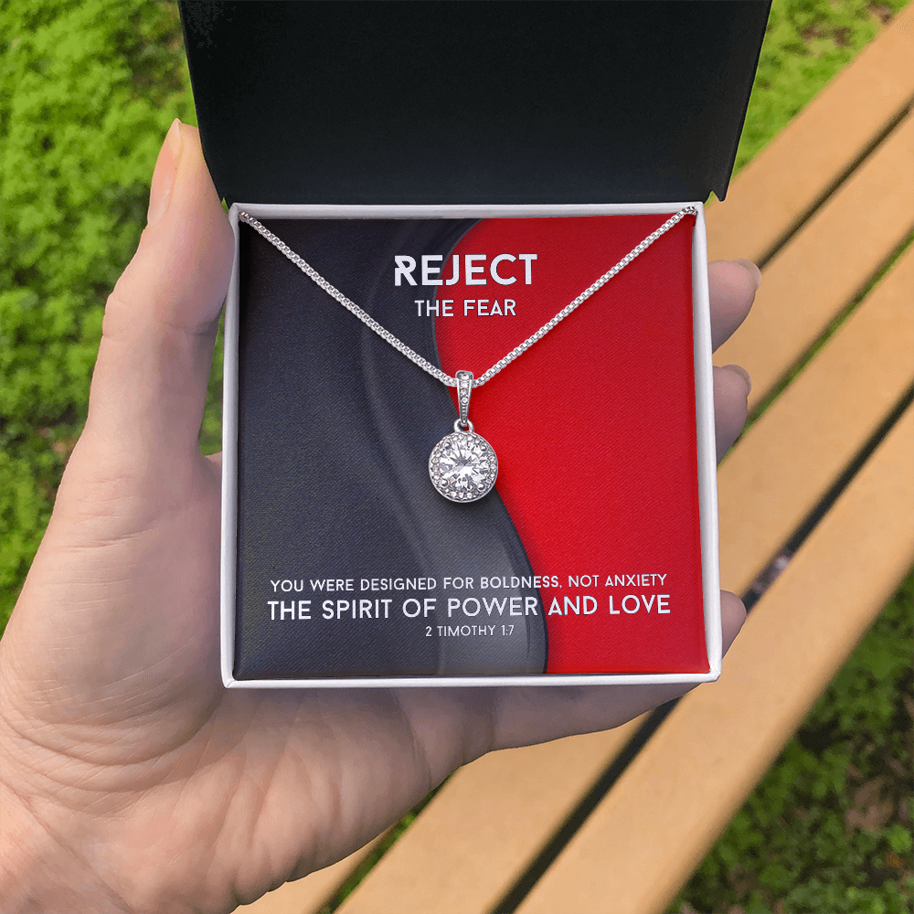 The Spirit Of Power And Love (2 Timothy 1:7) | Eternal Hope Pendant Necklace