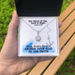 The Word Of The Lord Is Right (Psalm 33:4) | Eternal Hope Pendant Necklace