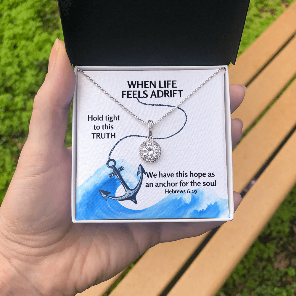 Hope Anchors The Soul (Hebrews 6:19) | Eternal Hope Pendant Necklace