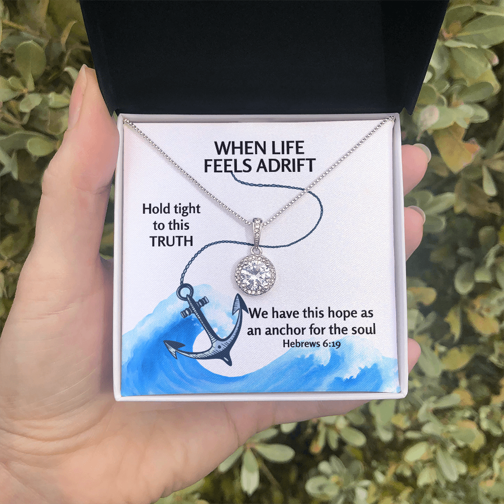 Hope Anchors The Soul (Hebrews 6:19) | Eternal Hope Pendant Necklace