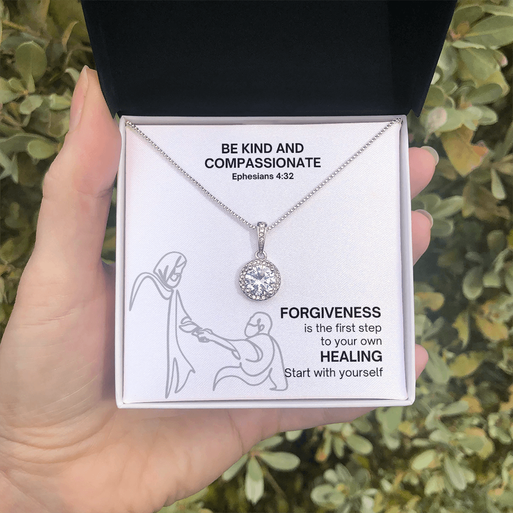 Be Kind And Compassionate (Ephesians 4:32) | Eternal Hope Pendant Necklace