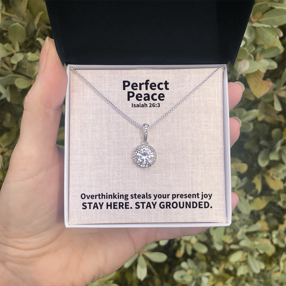 Perfect Peace (Isaiah 26:3) | Eternal Hope Pendant Necklace