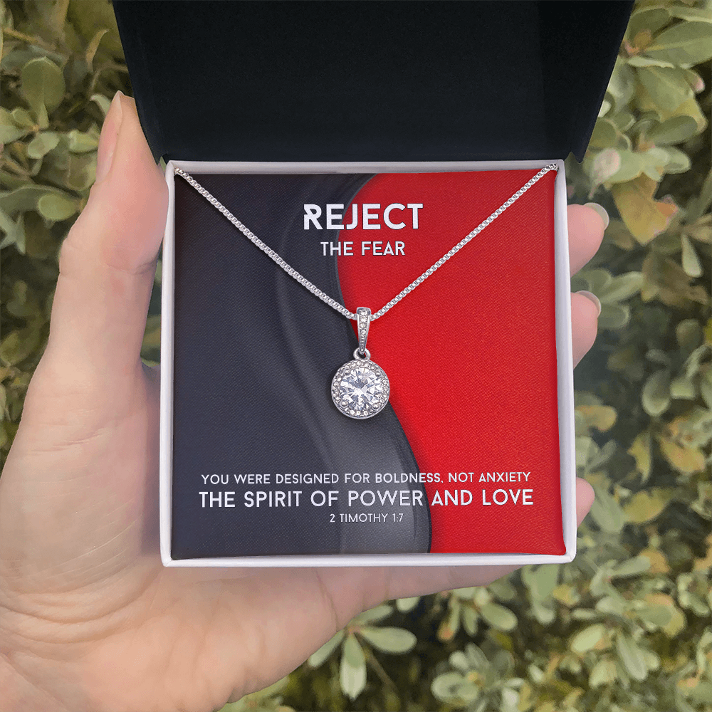 The Spirit Of Power And Love (2 Timothy 1:7) | Eternal Hope Pendant Necklace