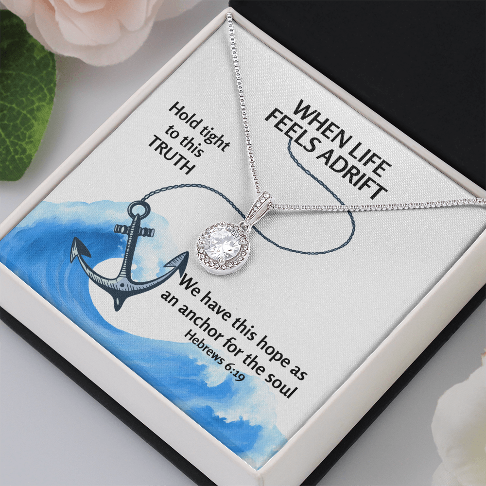 Hope Anchors The Soul (Hebrews 6:19) | Eternal Hope Pendant Necklace