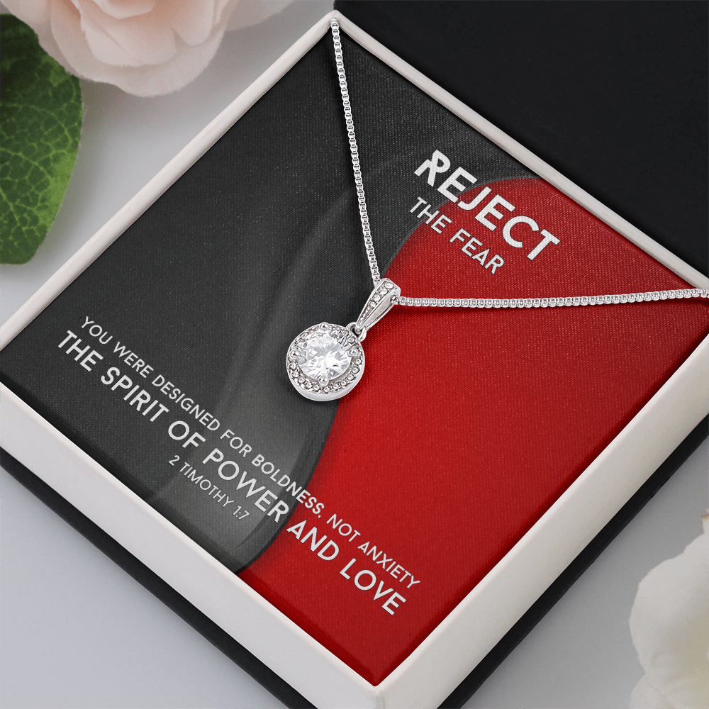 The Spirit Of Power And Love (2 Timothy 1:7) | Eternal Hope Pendant Necklace