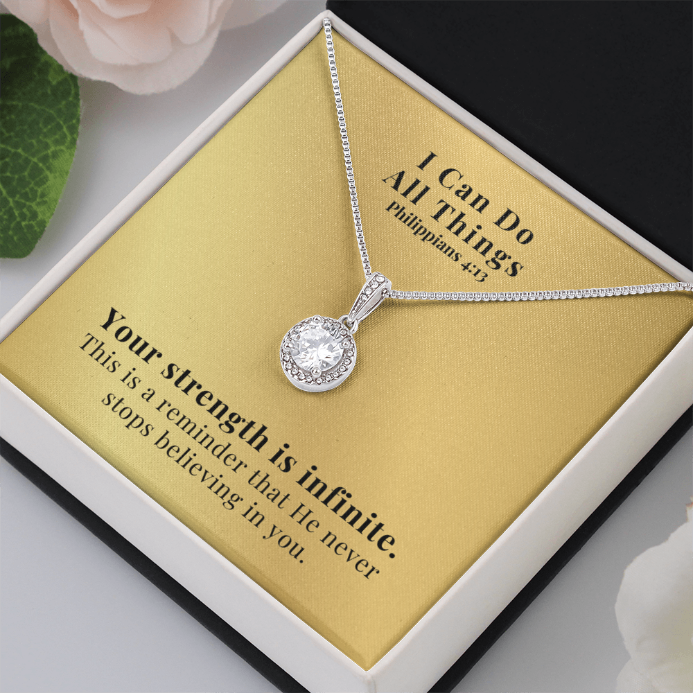 I Can Do All Things (Philippians 4:13) | Eternal Hope Pendant Necklace