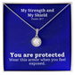 My Strength and My Shield (Psalm 28:7) | Eternal Hope Pendant Necklace