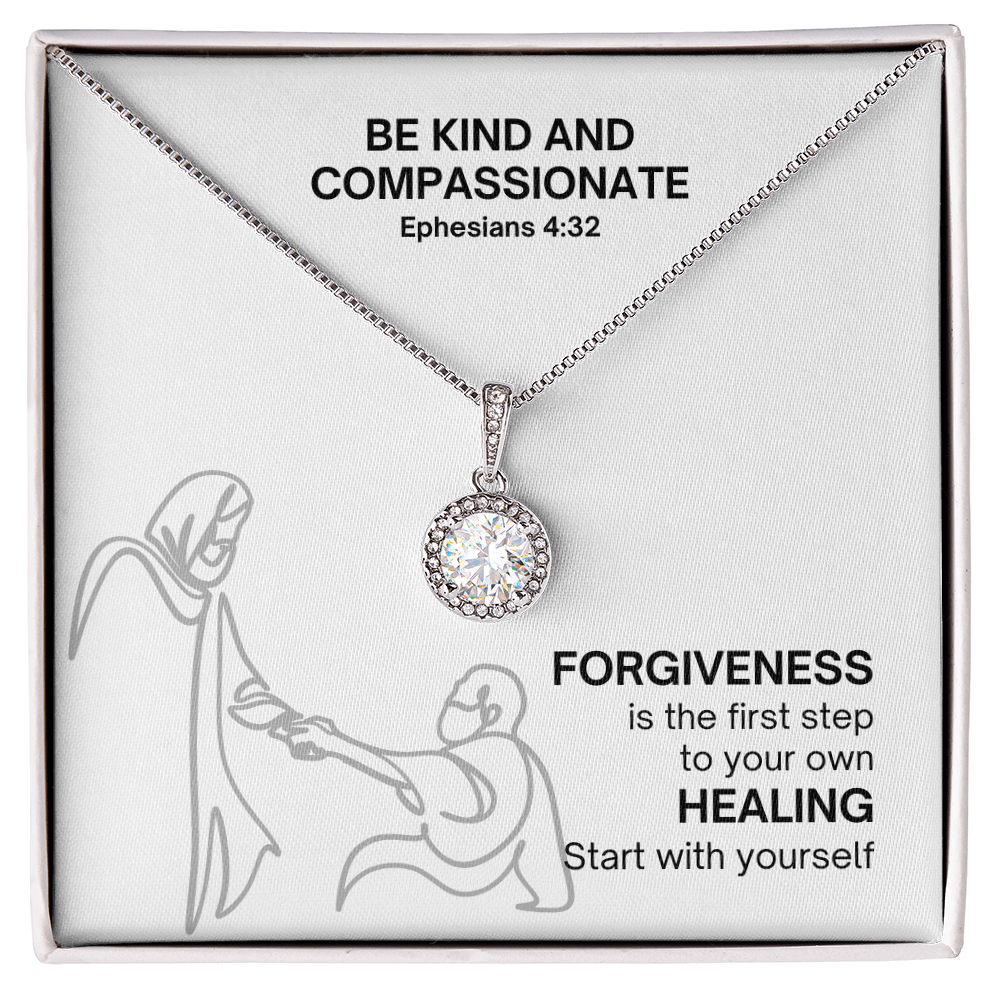 Be Kind And Compassionate (Ephesians 4:32) | Eternal Hope Pendant Necklace