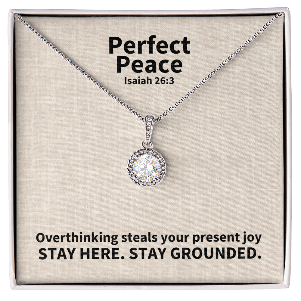 Perfect Peace (Isaiah 26:3) | Eternal Hope Pendant Necklace