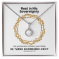 He Turns Sicknesses Away (Deuteronomy 7:15) | Eternal Hope Pendant Necklace