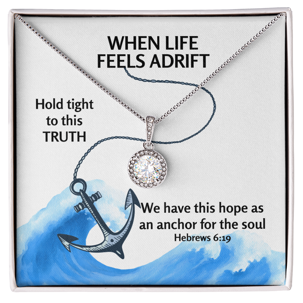 Hope Anchors The Soul (Hebrews 6:19) | Eternal Hope Pendant Necklace