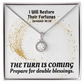 I Will Restore Their Fortunes (Jeremiah 30:18) | Eternal Hope Pendant Necklace